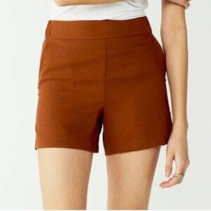 Nine West Mid-Rise Pull-On Soft Shorts